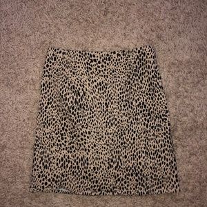 Brandy Melville Cheetah Print Skirt